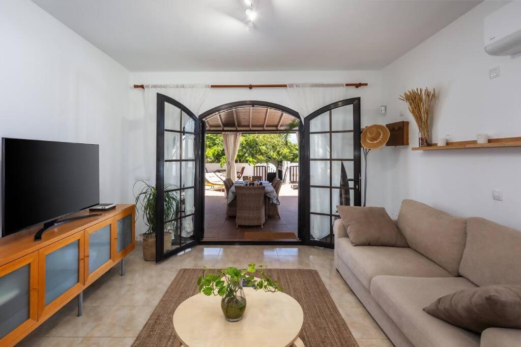 Villa Garoe Puerto de las Nieves Dış mekan fotoğraf