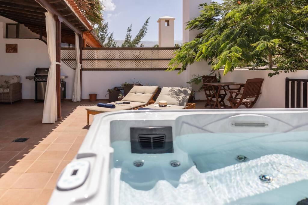 Villa Garoe Puerto de las Nieves Dış mekan fotoğraf
