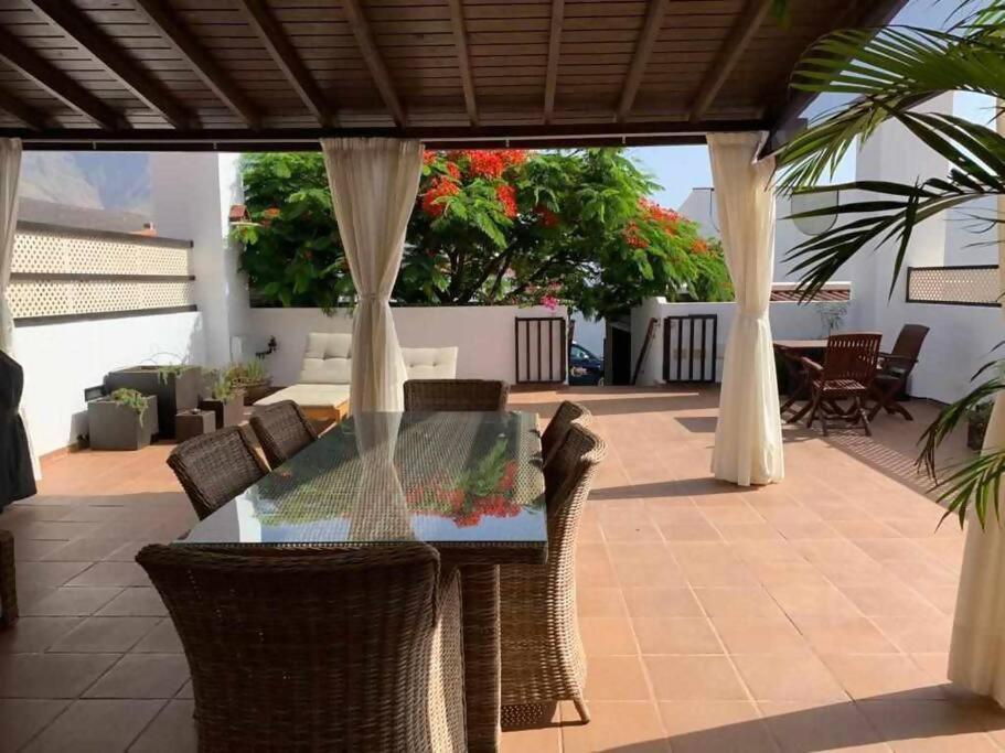 Villa Garoe Puerto de las Nieves Dış mekan fotoğraf