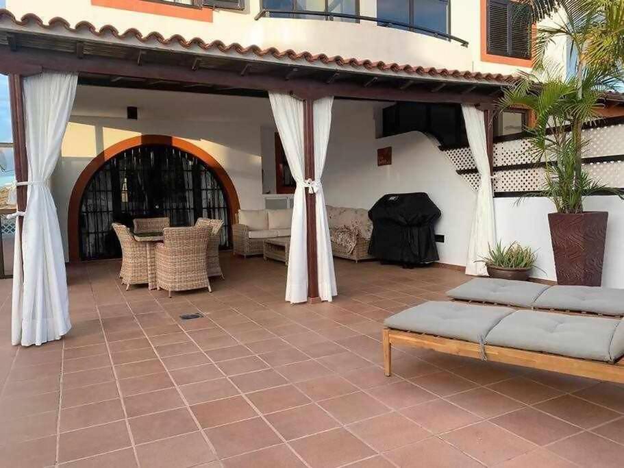 Villa Garoe Puerto de las Nieves Dış mekan fotoğraf